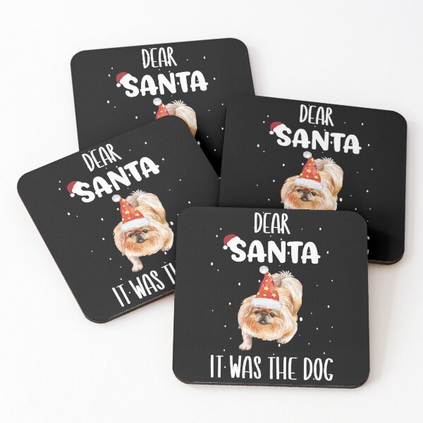 Item preview, Dear Santa It Was The Dog - Funny Christmas Dog Owner Saying Gift designed and sold by Run to Creations.