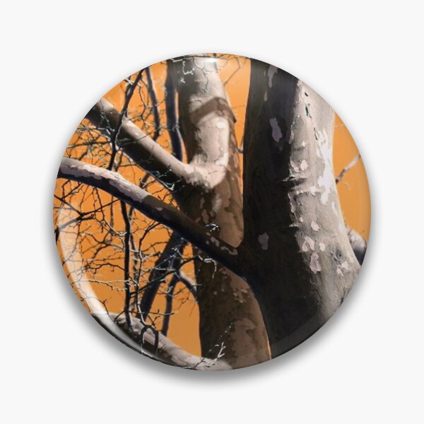 Item preview, Sycamore Tree with Orange Sky  designed and sold by JariHawk.