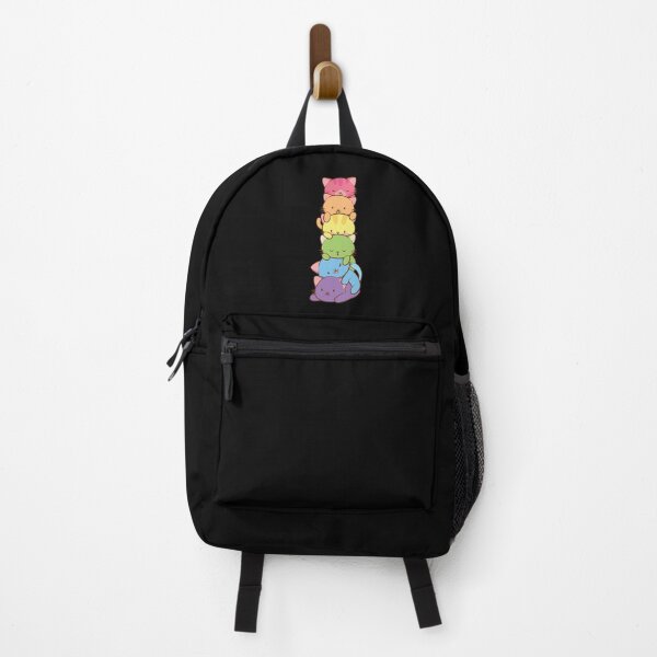Item preview, LGBT Gay Pride Flag Kawaii Rainbow Cats designed and sold by Irene Koh.