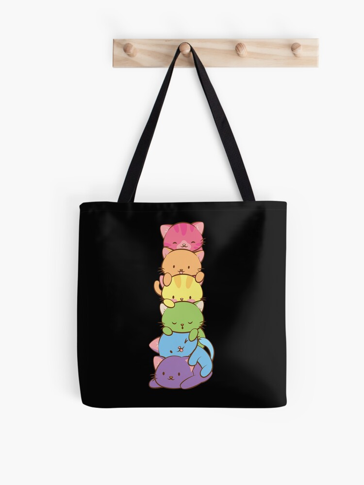 Rainbow Cat Pride - Tote Bag - ROAR Cats 