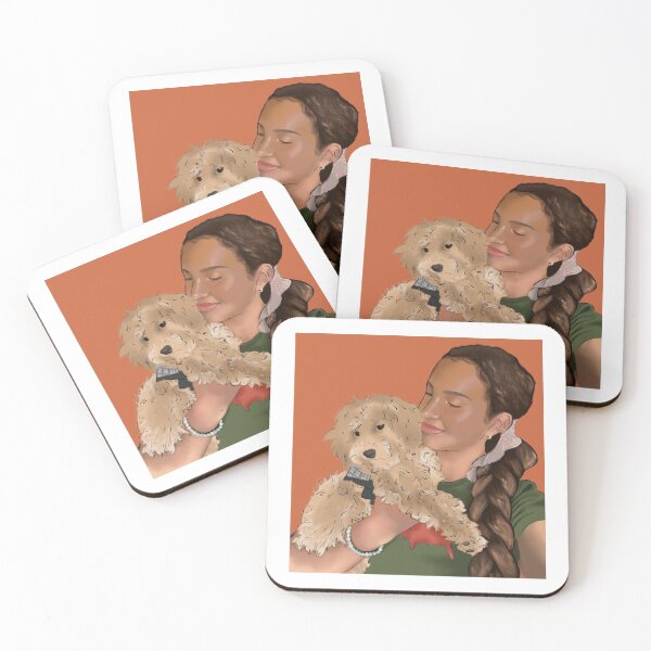 Item preview, Sofia Wylie Holding Her Dog designed and sold by Zoey Stein.
