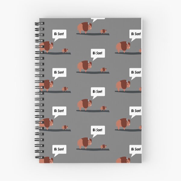 Item preview, BISON dice adiós a su hijo designed and sold by TheWrightLife.