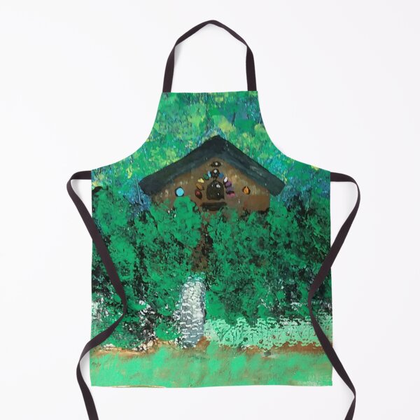Item preview, Hidden cottage in the woods designed and sold by edwardtiptonart.