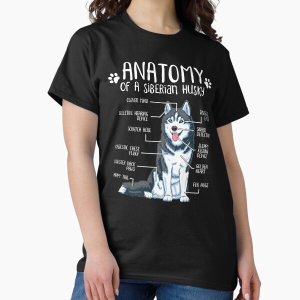 Item preview, Funny Siberian Husky Anatomy Dog Owner Dog Lover designed and sold by lanynx design.