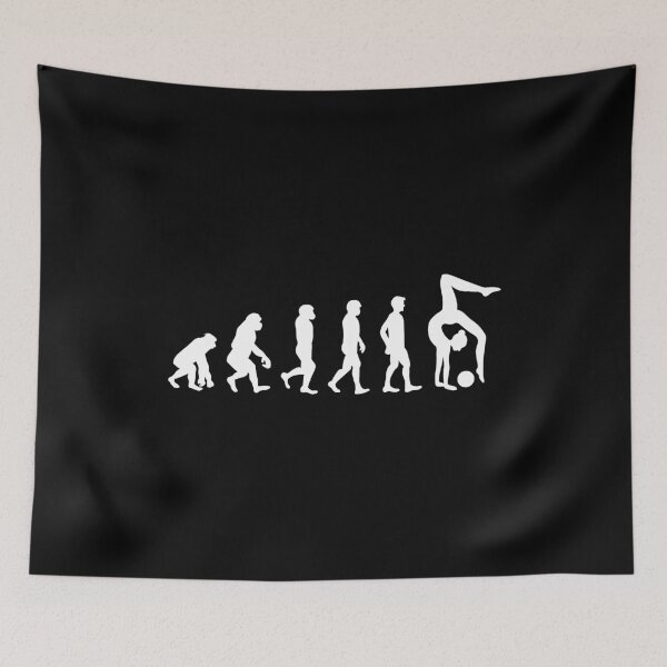 Item preview, Rhythmic Gymnastics Ball Gymnast Evolution Funny designed and sold by TastefulTees.