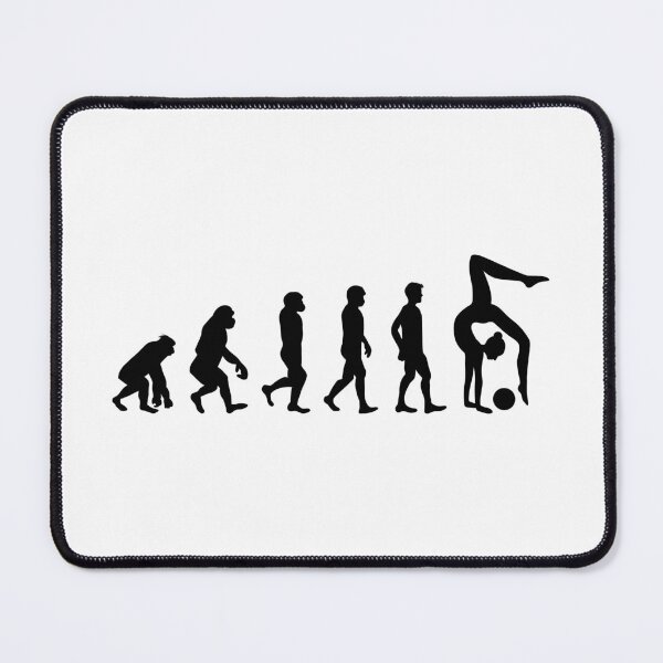 Item preview, Rhythmic Gymnastics Ball Gymnast Evolution Funny designed and sold by TastefulTees.