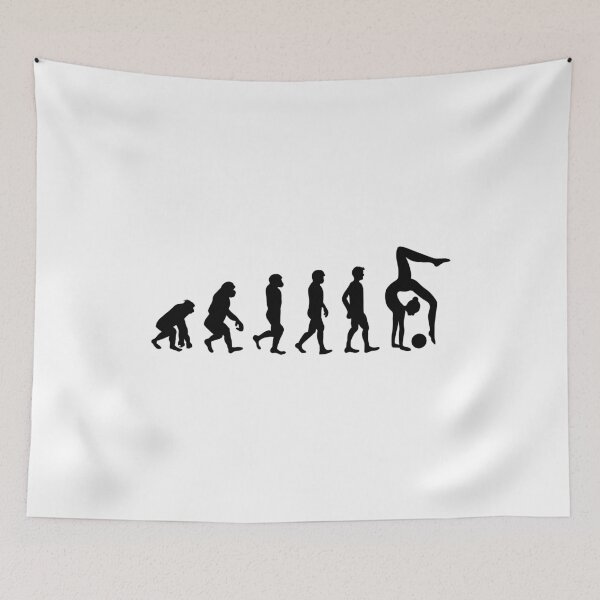 Item preview, Rhythmic Gymnastics Ball Gymnast Evolution Funny designed and sold by TastefulTees.