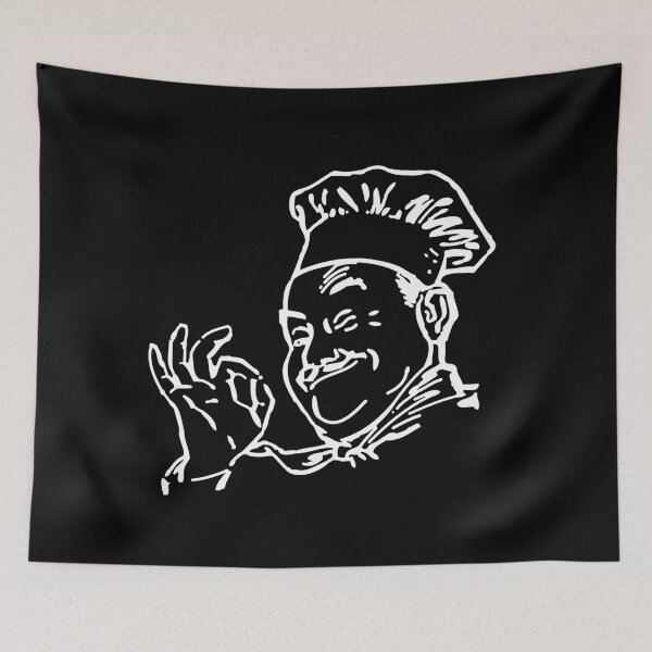 Item preview, Chef's okay, chef, vintage chef cook with ok sign designed and sold by LaundryFactory.