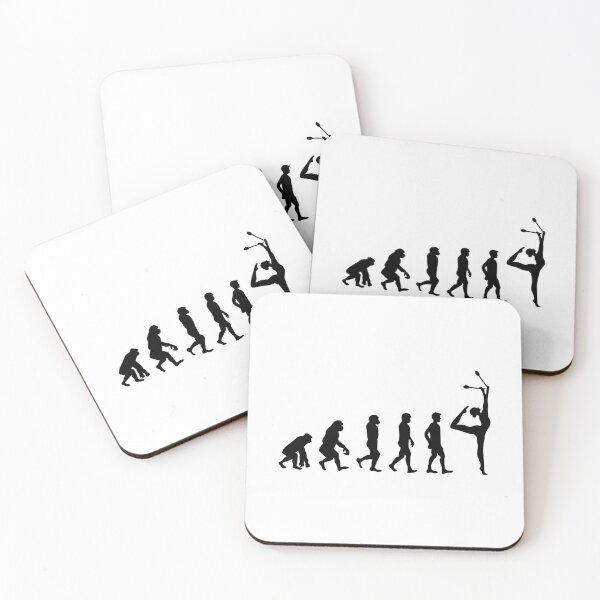 Item preview, Rhythmic Gymnastics Clubs Gymnast Evolution Funny designed and sold by TastefulTees.