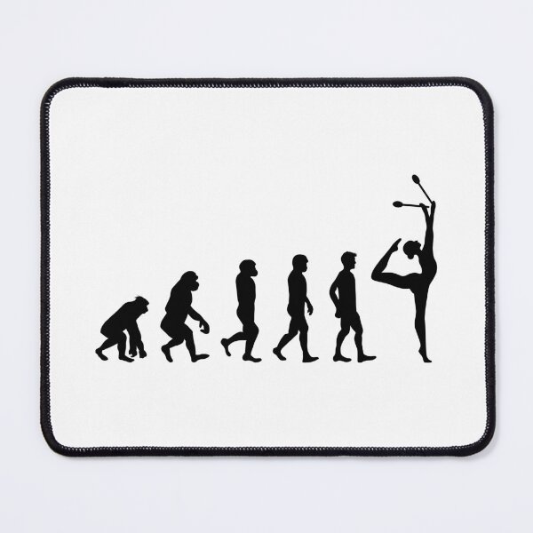 Item preview, Rhythmic Gymnastics Clubs Gymnast Evolution Funny designed and sold by TastefulTees.