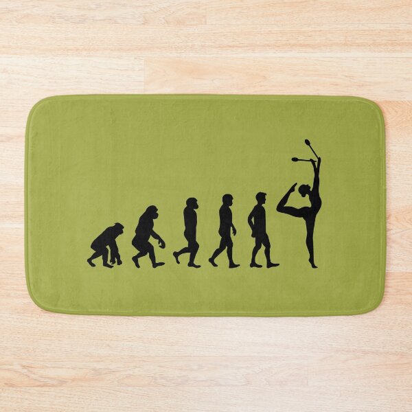 Item preview, Rhythmic Gymnastics Clubs Gymnast Evolution Funny designed and sold by TastefulTees.