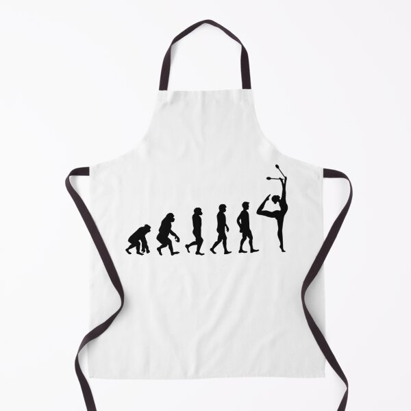 Item preview, Rhythmic Gymnastics Clubs Gymnast Evolution Funny designed and sold by TastefulTees.