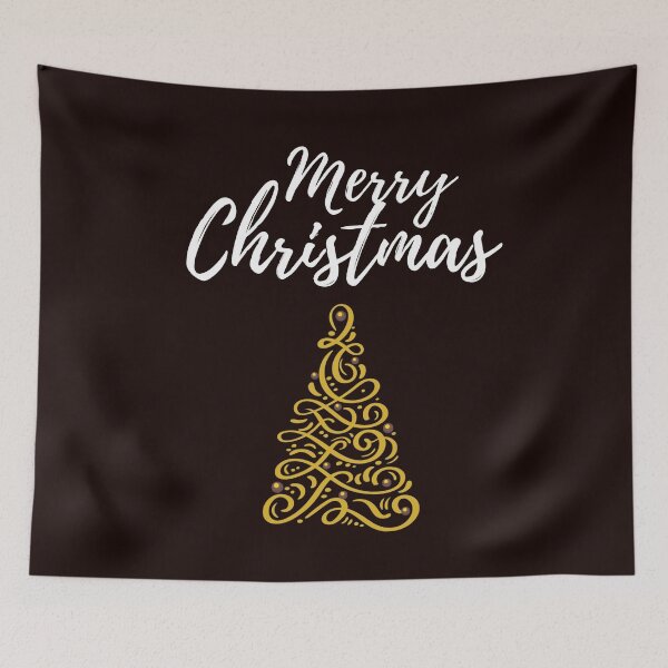 Item preview, A Merry Christmas stylish Tree for Christmas designed and sold by joanaoberg.
