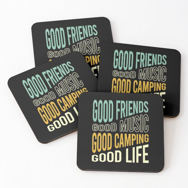 Item preview, Camping Phrase Good Friends designed and sold by whyitsme.