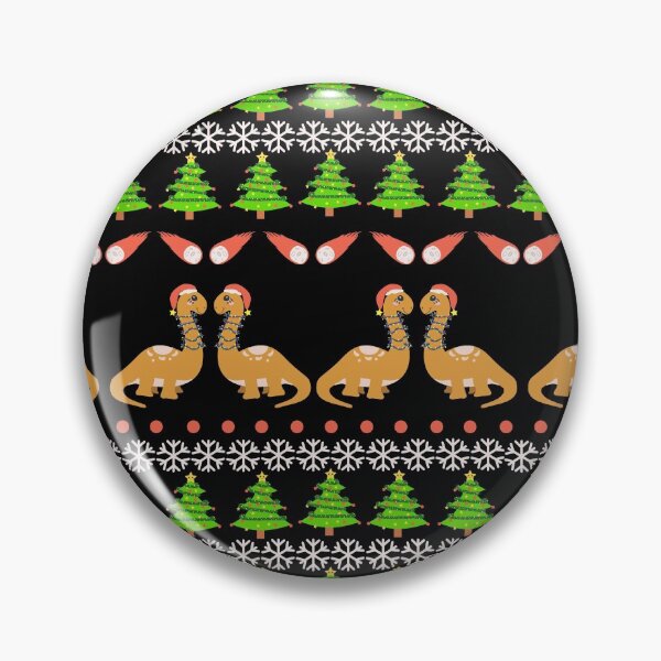 Item preview, Dinossaur ugly christmas sweater black designed and sold by racharanha.