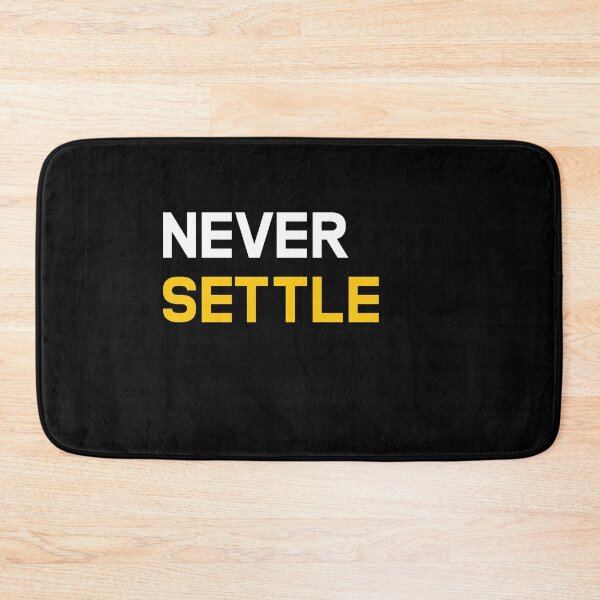 Item preview, Never SETTLE  designed and sold by CREATi AG.