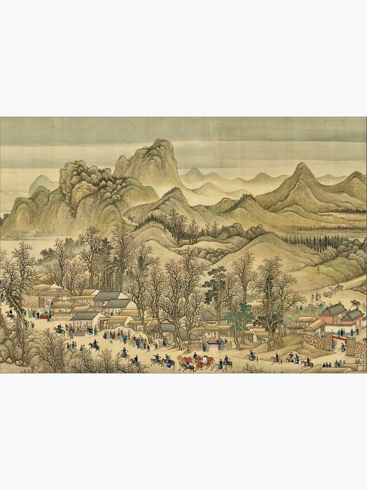 "The Kangxi Emperor's Southern Inspection Tour, Scroll Three: Ji'nan To ...