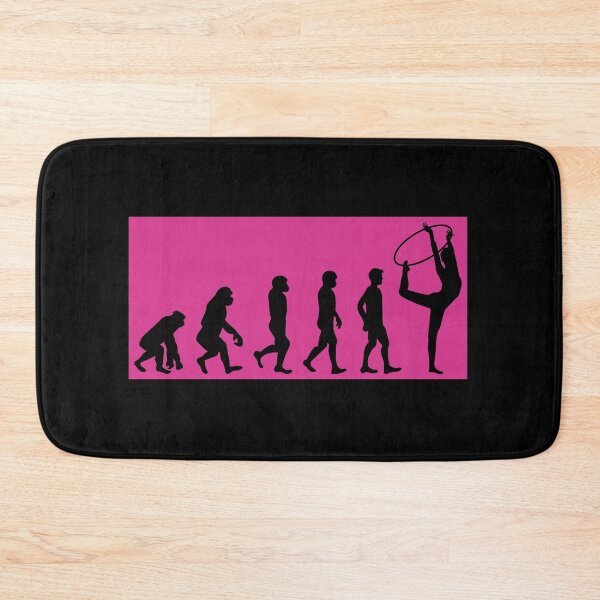 Item preview, Rhythmic Gymnastics Hoop Gymnast Evolution Funny designed and sold by TastefulTees.