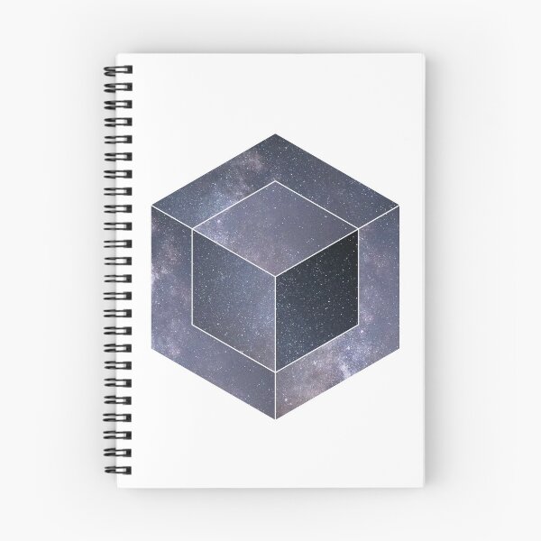 Item preview, Sacred Geometry - Space / Galaxy - Cube designed and sold by TrippyVibeCheck.
