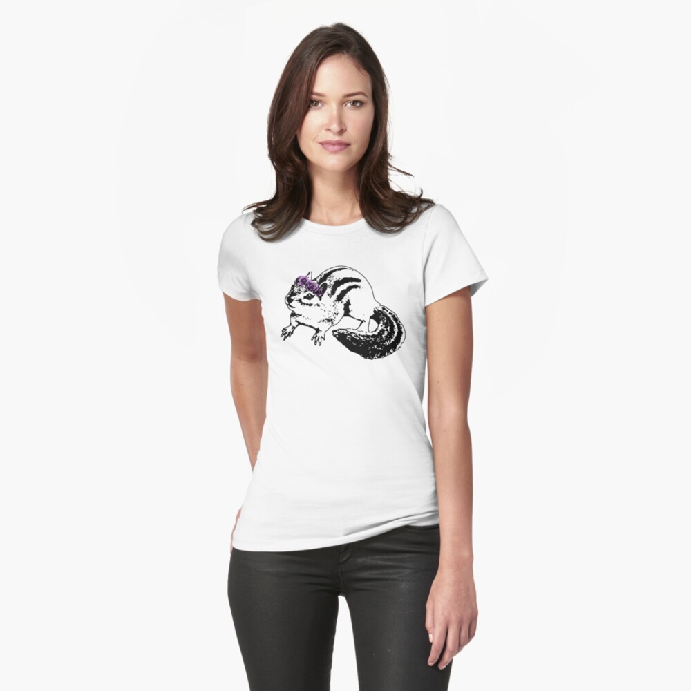 She'll Make A Benevolent Queen Fitted T-Shirt