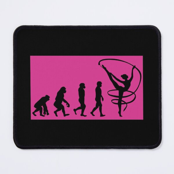 Item preview, Rhythmic Gymnastics Ribbon Gymnast Evolution Funny designed and sold by TastefulTees.