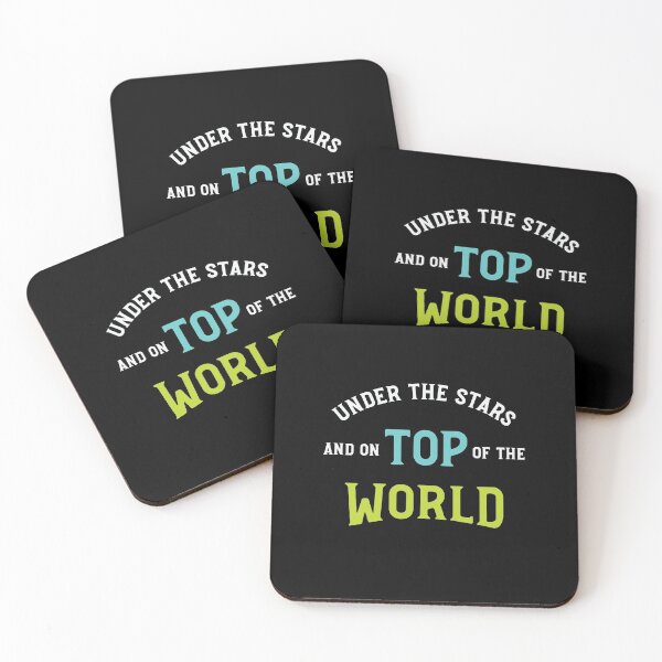 Item preview, Camping Phrase Under the Stars designed and sold by whyitsme.