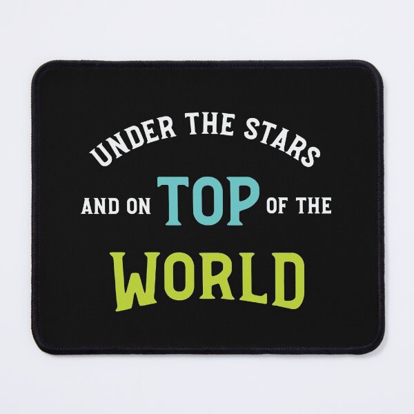 Item preview, Camping Phrase Under the Stars designed and sold by whyitsme.