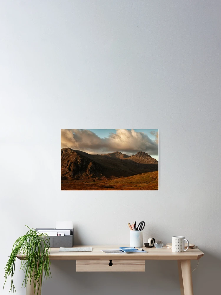 Thumbnail 2 of 3, Poster, Tryfan designed and sold by Rory Trappe.