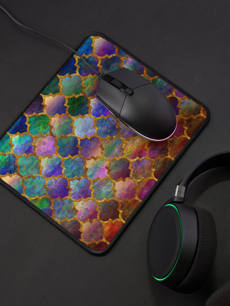 "Arabic moroccan mosaic pattern" Mouse Pad for Sale by lldd11 Redbubble