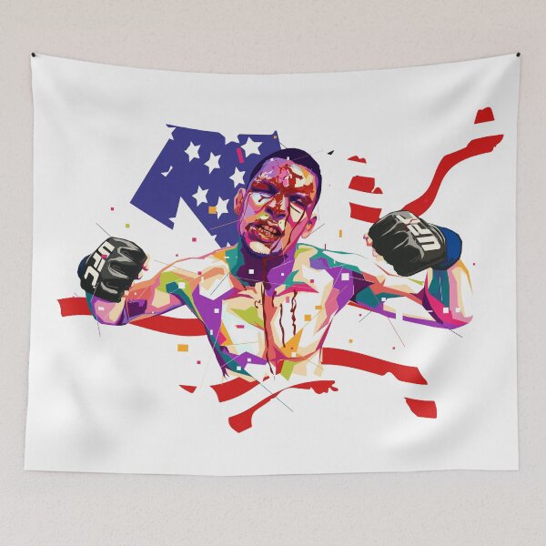 Item preview, Nate Diaz UFC Merch designed and sold by UrbanOctagon.