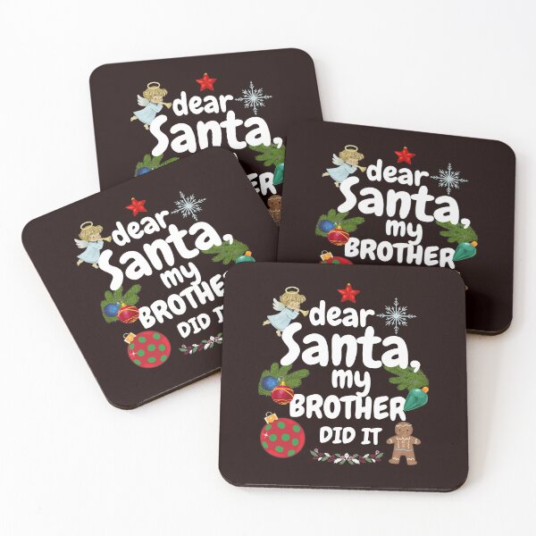 Item preview, Dear Santa, My brother did it Christmas Funny designed and sold by joanaoberg.