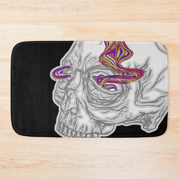 Item preview, Gray Trippy Skulls designed and sold by GabrielaTot.