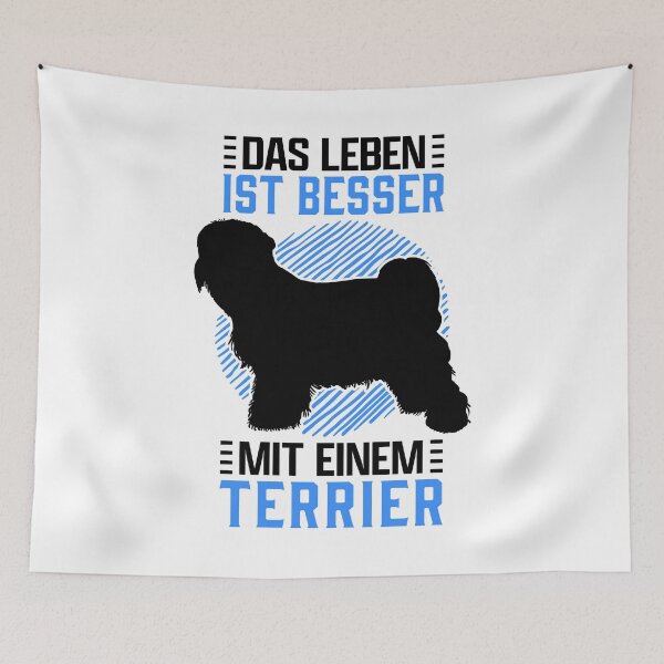 Item preview, Life with Tibetan Terrier Tibetan Dog designed and sold by madgrfx.