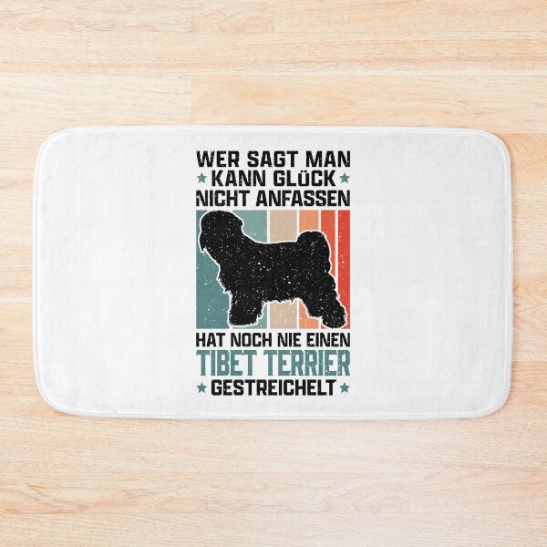 Item preview, Tibetan Terrier happiness touching Tibetan dog designed and sold by madgrfx.