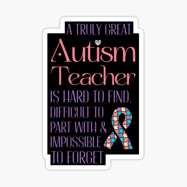 Item preview, Autism Teacher Appreciation designed and sold by artworkbyrihen.