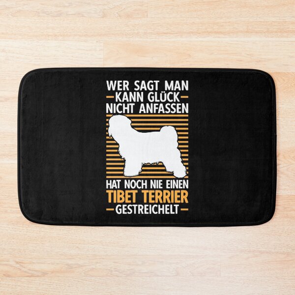 Item preview, Tibetan Terrier petting Tibetan dog saying designed and sold by madgrfx.