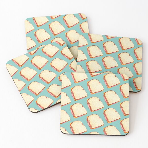 Item preview, Bologna Sandwich Pattern - Blue designed and sold by Kelly  Gilleran.
