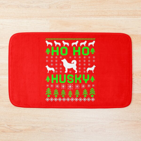 Item preview, Ho Ho Husky, Christmas Dog Husky Pattern designed and sold by ACC .