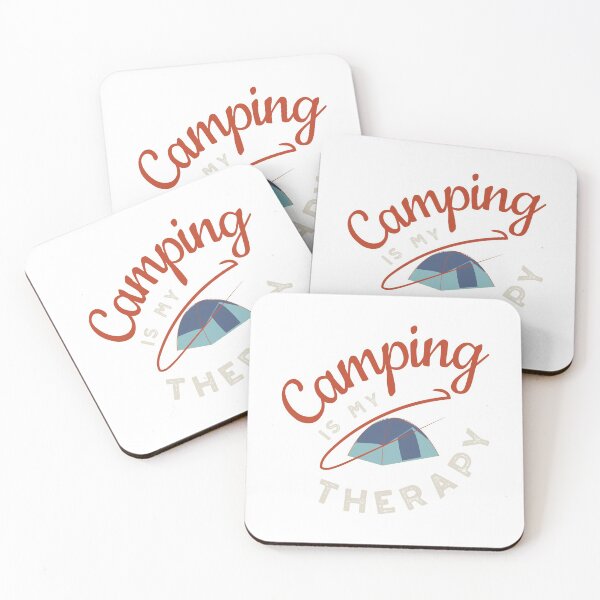 Item preview, Camping is My Therapy designed and sold by whyitsme.