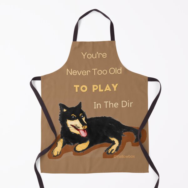 Item preview, Youre Never Too Old To Play In The Dirt - Yellowbox ink painting designed and sold by twyellowbox.