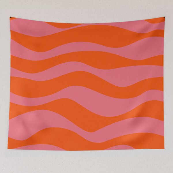 Item preview, Retro Pink and Orange Swirl designed and sold by OpalEllery.