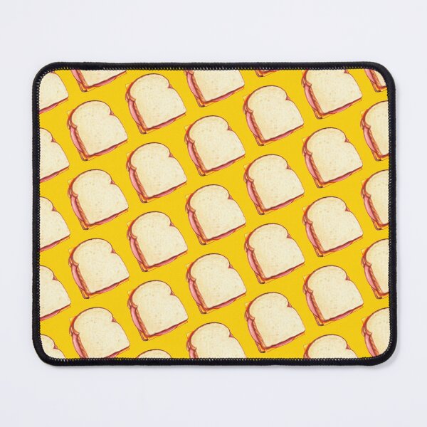 Item preview, Bologna Sandwich Pattern - Yellow designed and sold by Kelly  Gilleran.