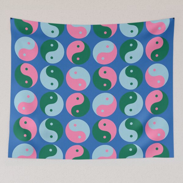 Item preview, Colorful Yin Yang Pattern designed and sold by OpalEllery.