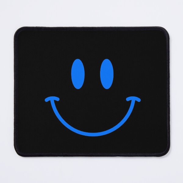 Item preview, 088 Brandeis Blue Happy Face :) Smiley Transparent designed and sold by YourSmileyFace.