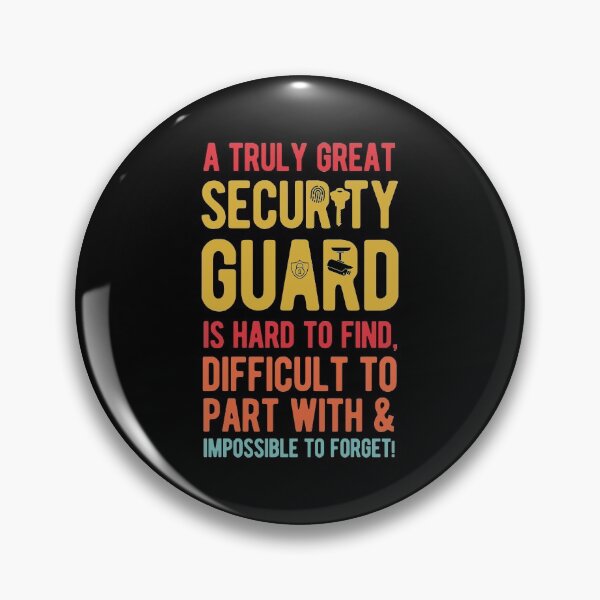 Item preview, Funny Security Guard designed and sold by artworkbyrihen.