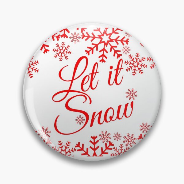 Item preview, Snowflake Let It Snow designed and sold by RhondaCav.