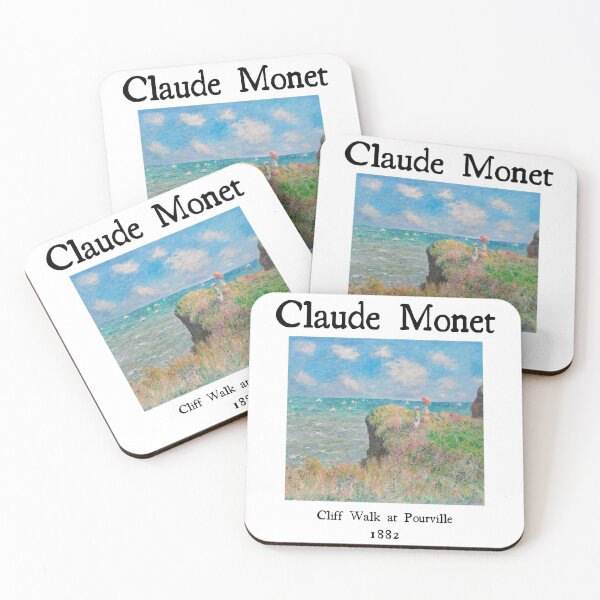 Artikelvorschau, Klippenwanderung bei Pourville von Claude Monet entworfen und verkauft von MihneaL.