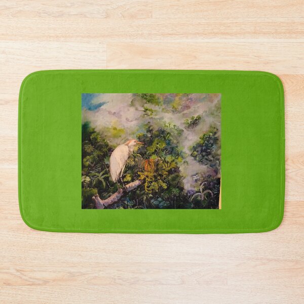 Item preview, Cattle Egret of Ecuador designed and sold by Janice Schiff.