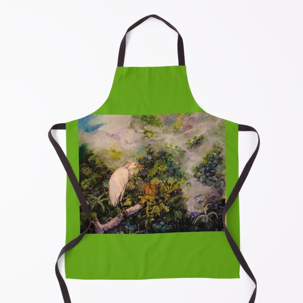 Item preview, Cattle Egret of Ecuador designed and sold by Janice Schiff.