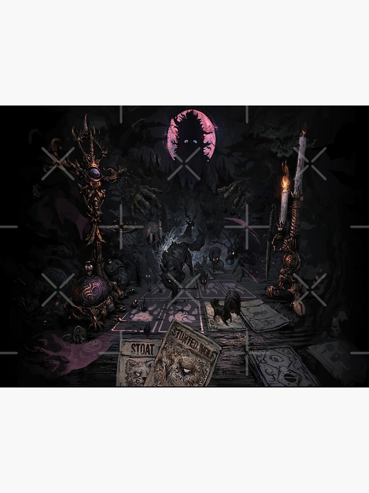 Sticker « Inscryption Psychological Final Boos 1er Acte Art Horreur